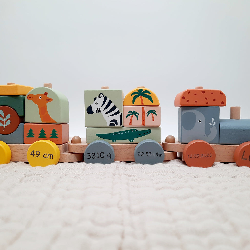 Small Foot Holzzug Safari personalisierbar