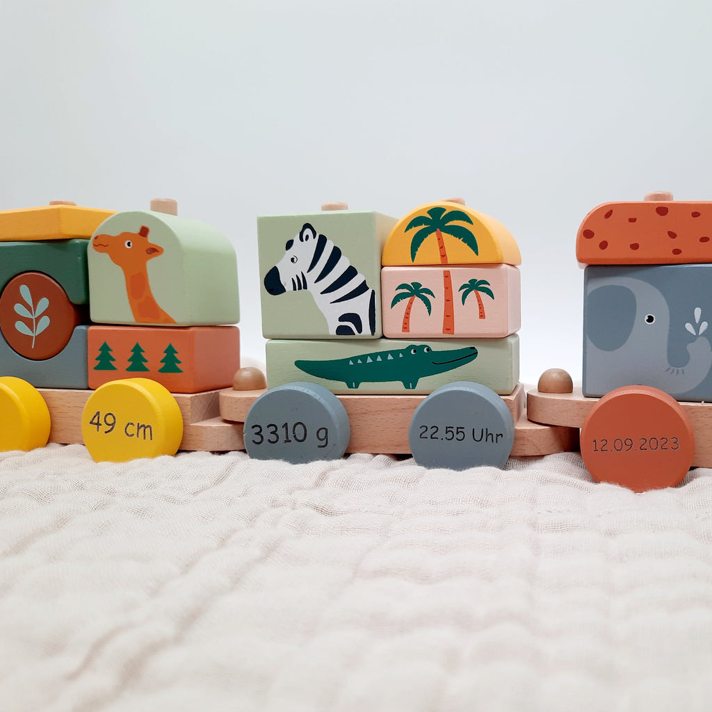 Small Foot Holzzug Safari personalisierbar