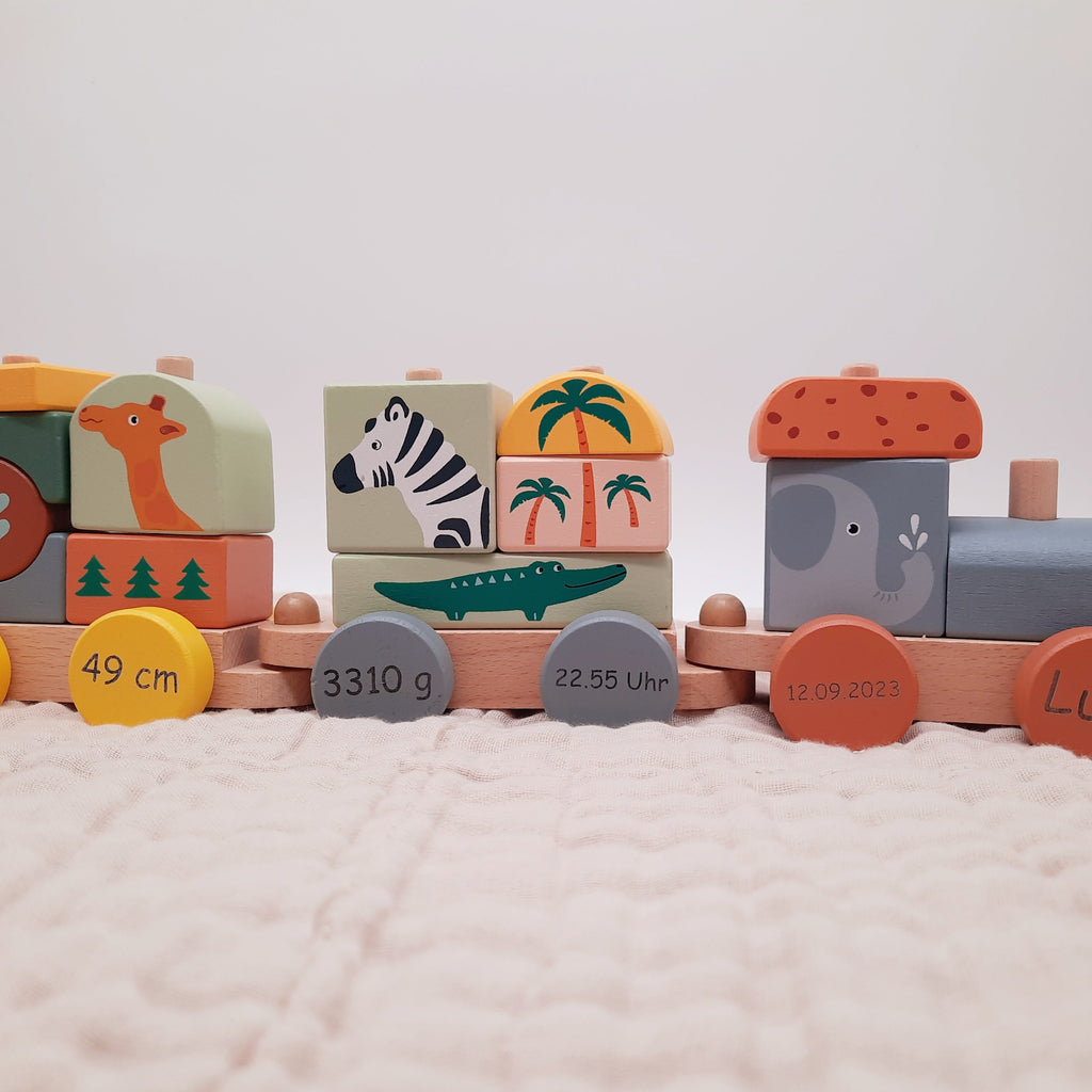 Small Foot Holzzug Safari personalisierbar