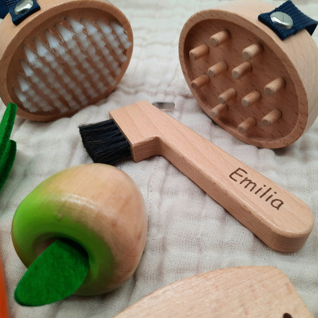 Small Foot Pferde Pflegeset personalisierbar