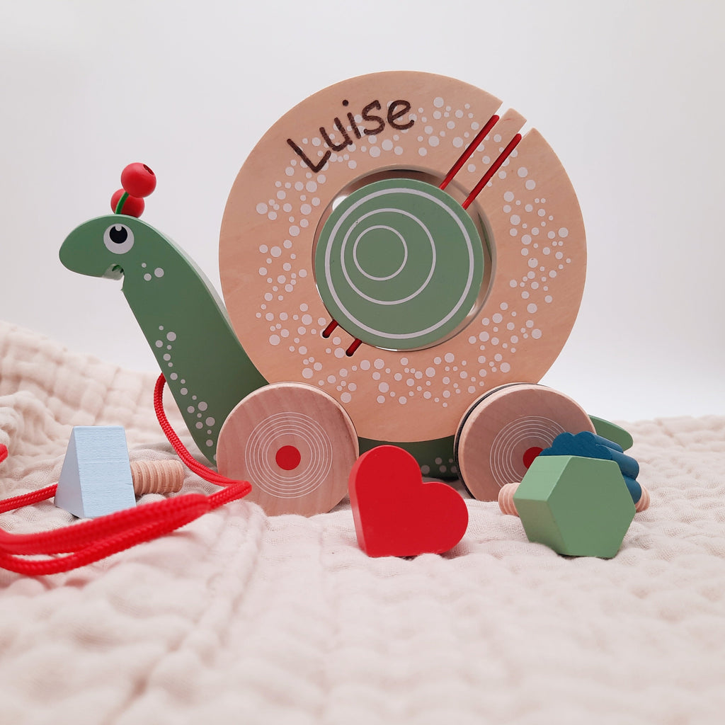 Small Foot Ziehschnecke personalisierbar