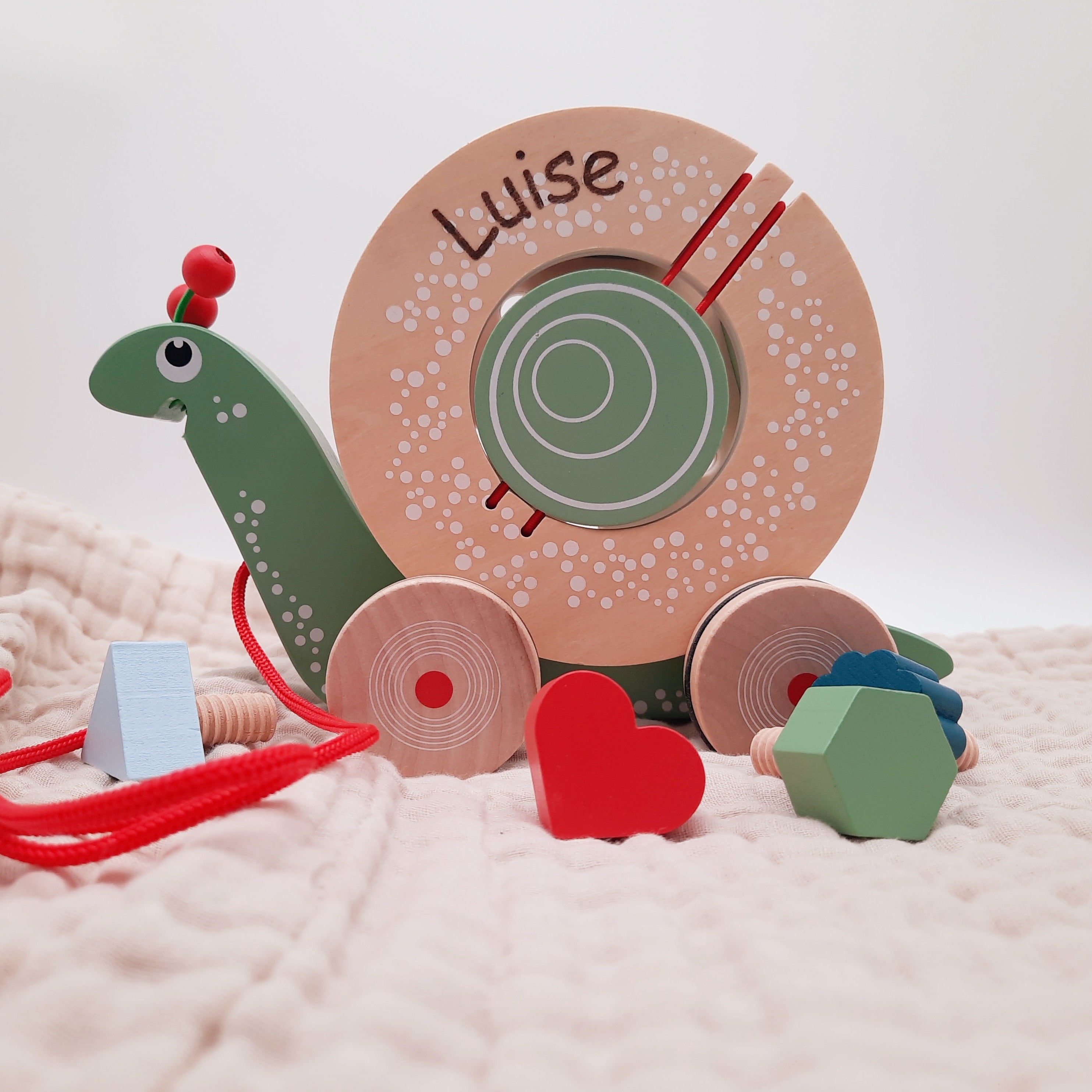 Small Foot Ziehschnecke personalisierbar