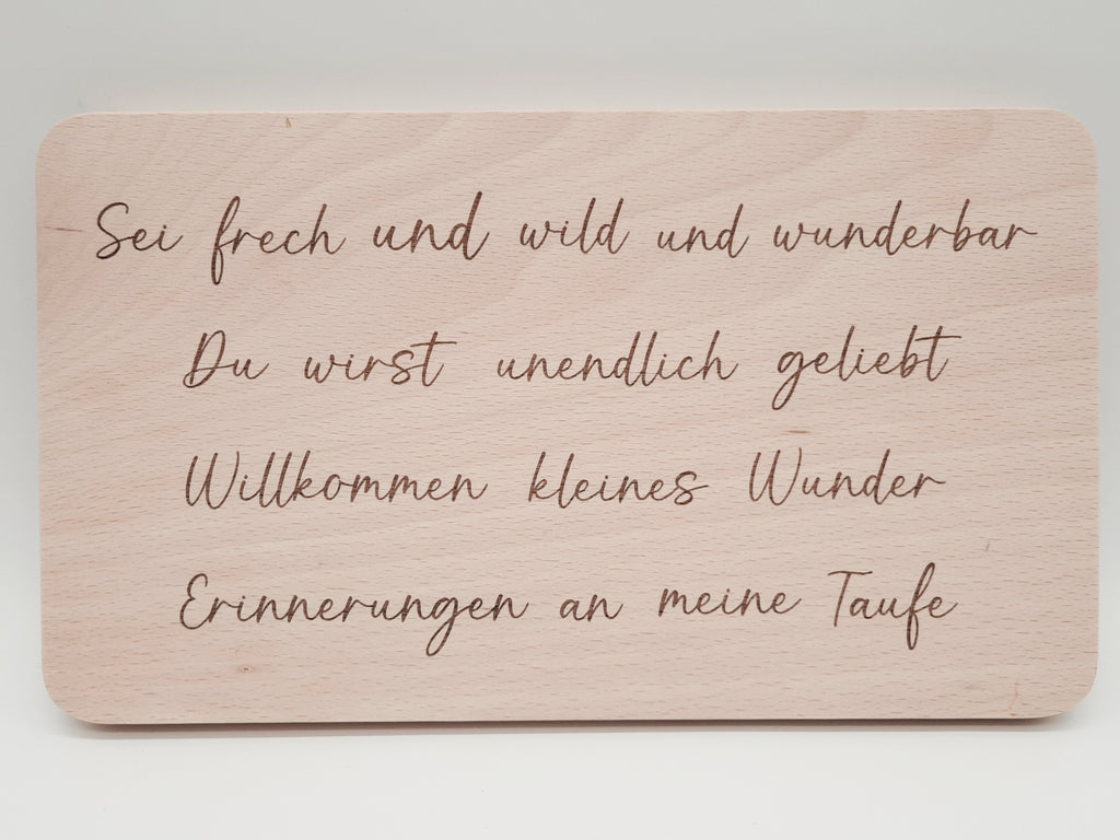 Personalisierte Erinnerungsbox Olivenkranz und Spruch nach Wahl