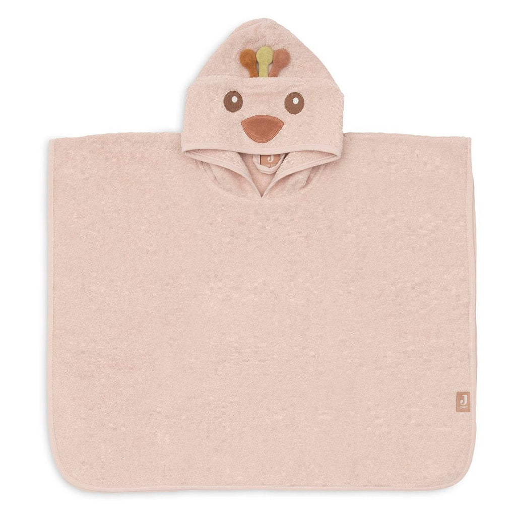 Badeponcho personalisiert 1 - 4 Jahre Name Pfau
