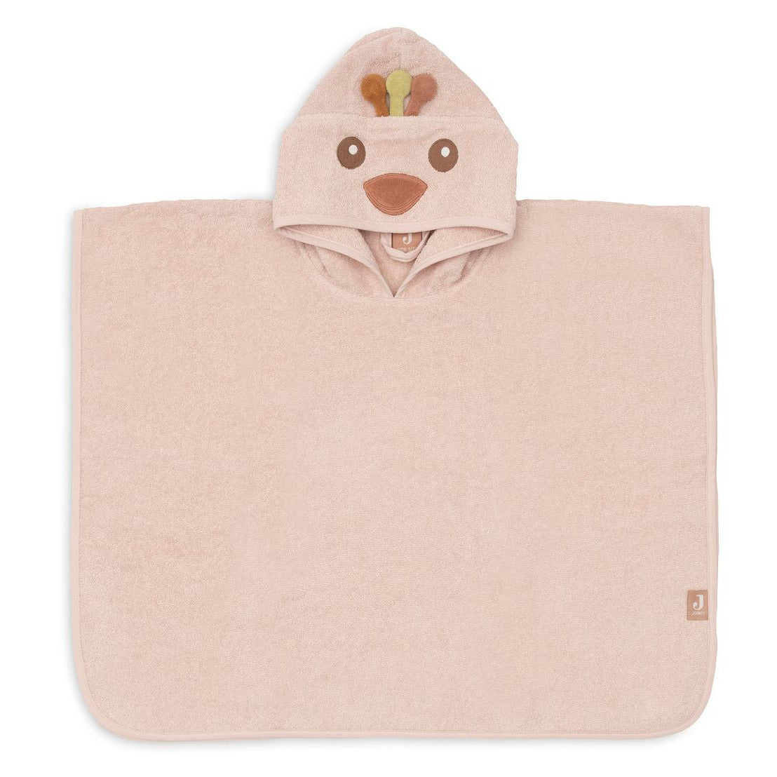 Badeponcho personalisiert 1 - 4 Jahre Name Pfau