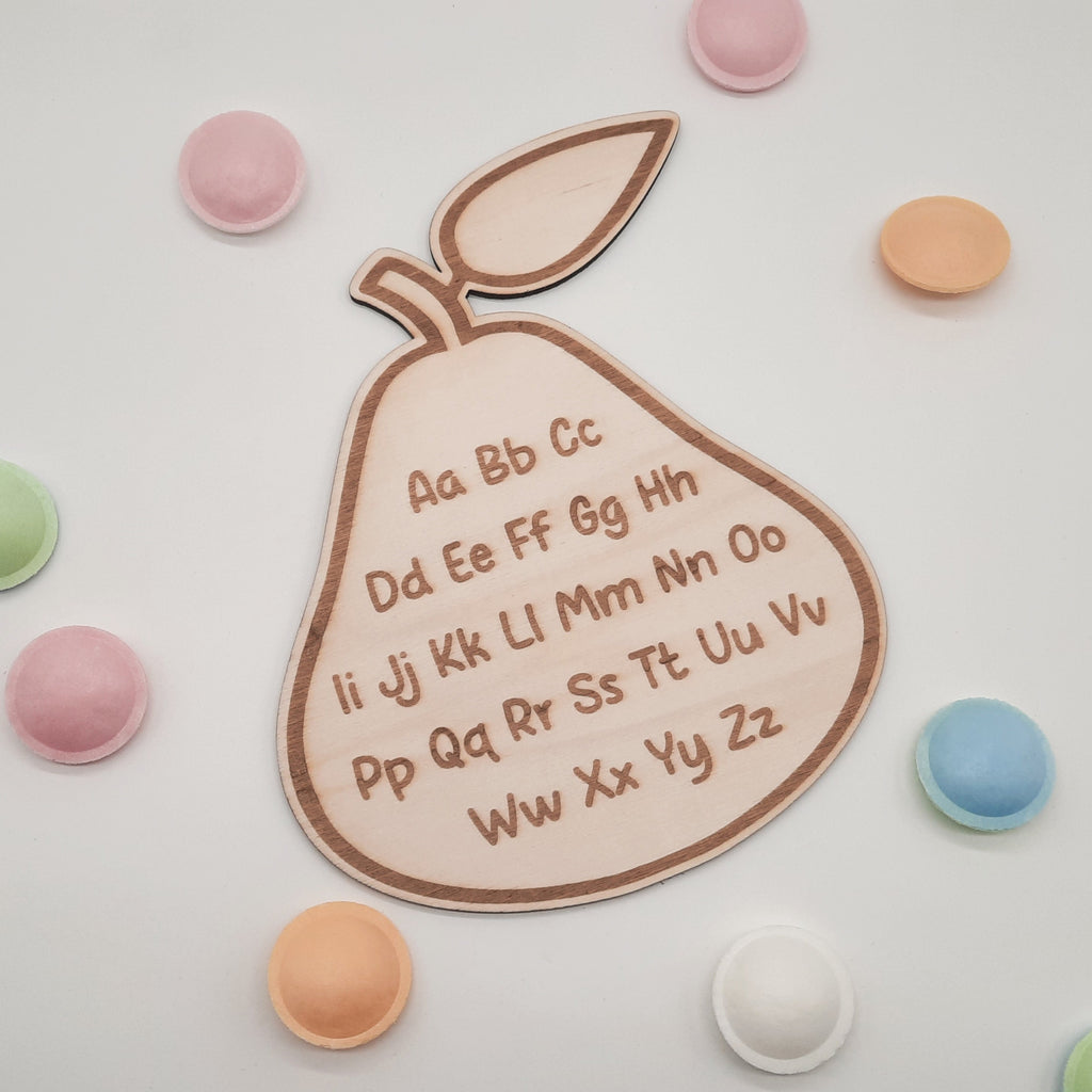 ABC Apfel oder Birne
