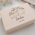 Personalisierte Erinnerungsbox Taufe