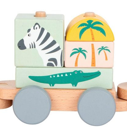 Small Foot Holzzug Safari personalisierbar