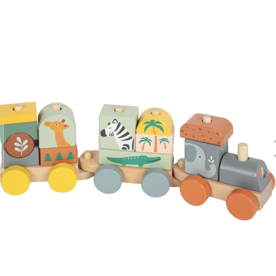 Small Foot Holzzug Safari personalisierbar