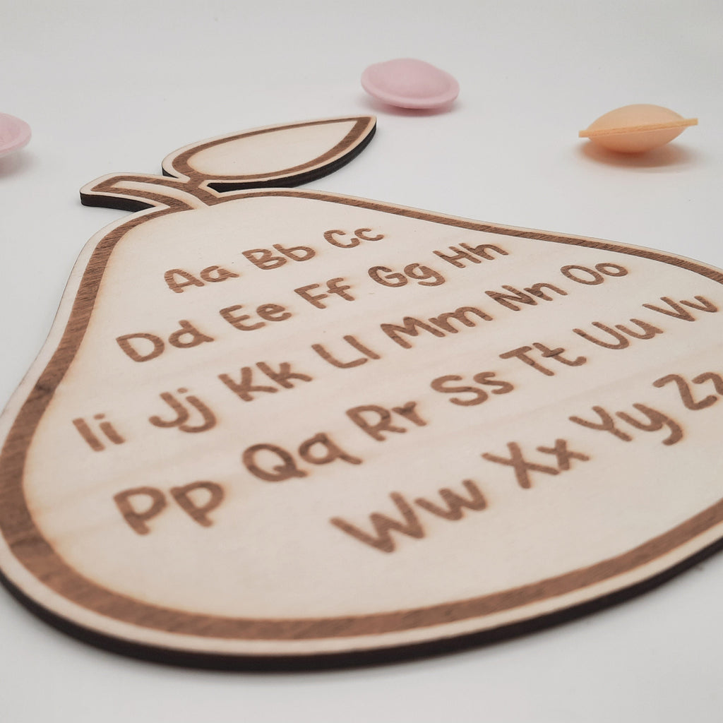 ABC Apfel oder Birne